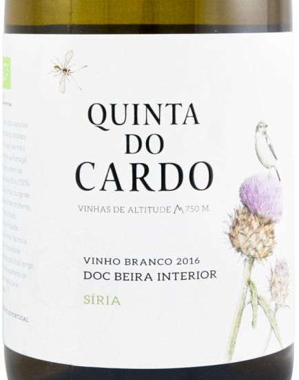 2016 Quinta do Cardo Siria organic white