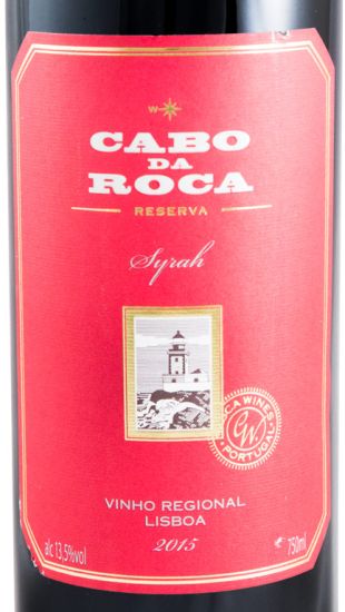 2015 Cabo da Roca Syrah Reserva red