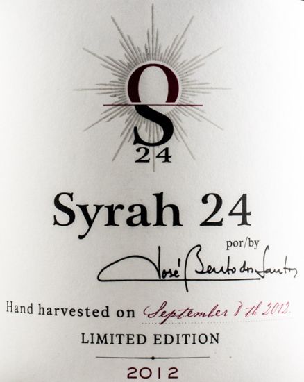 2012 Quinta do Monte d'Oiro Syrah 24 red