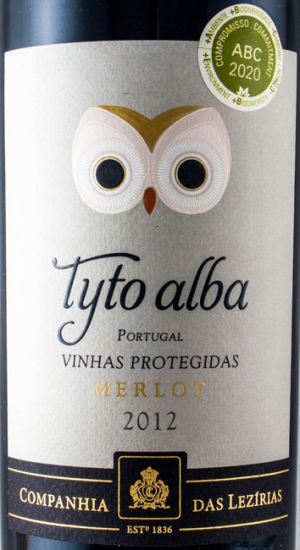 2012 Tyto Alba Merlot red