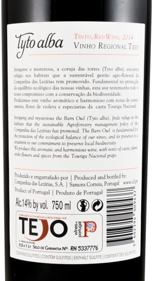 2014 Tyto Alba Touriga Nacional tinto