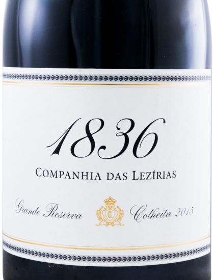 2015 Companhia das Lezírias 1836 Grande Reserva Alicante Bouschet red