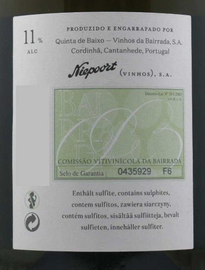 2013 Quinta de Baixo Vinhas Velhas white