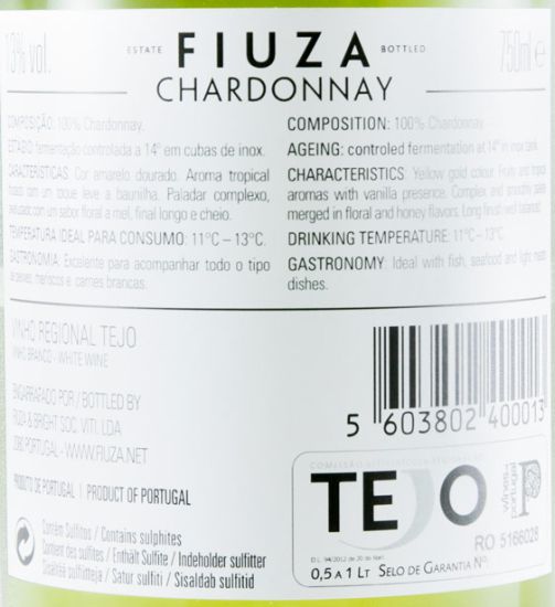 2017 Fiuza Chardonnay white