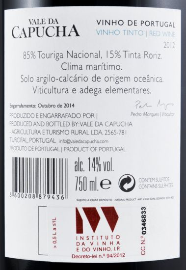 2012 Vale da Capucha red