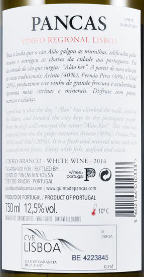 2016 Pancas branco