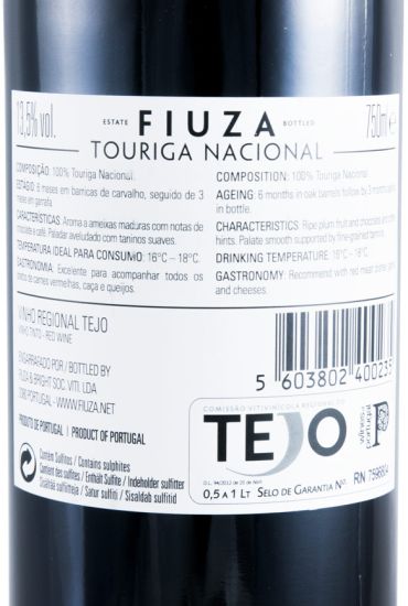 2015 Fiuza Touriga Nacional tinto