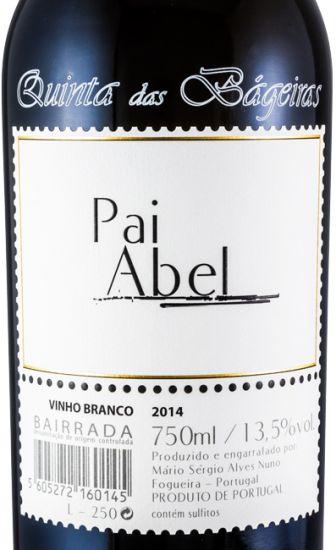 2014 Quinta das Bágeiras Pai Abel white