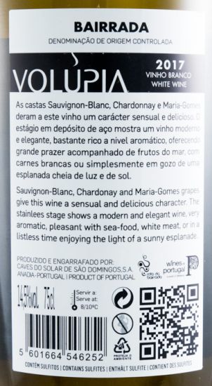 2017 Caves São Domingos Volúpia branco