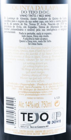 2014 Quinta da Lapa Reserva Homenagem red
