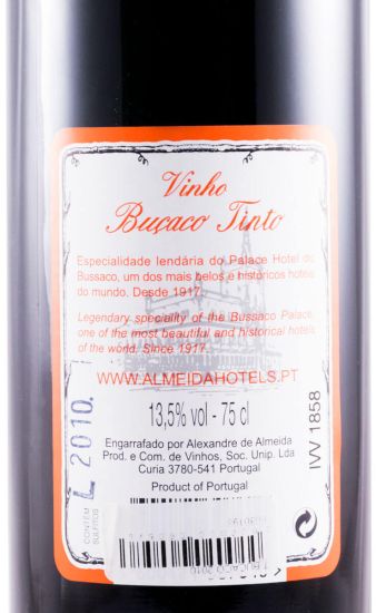 2010 Buçaco Reservado red