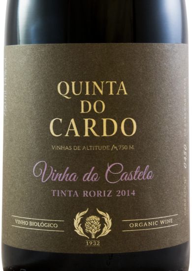 2014 Quinta do Cardo Vinha do Castelo red