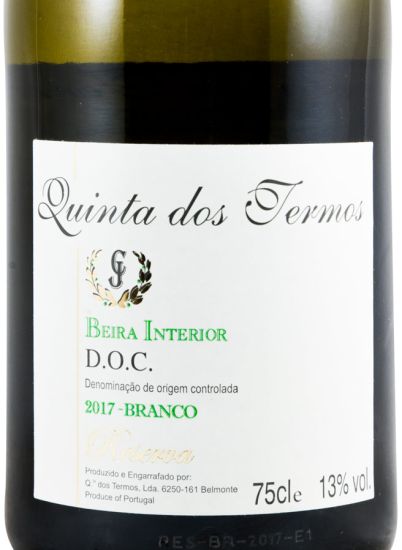 2017 Quinta dos Termos Reserva white