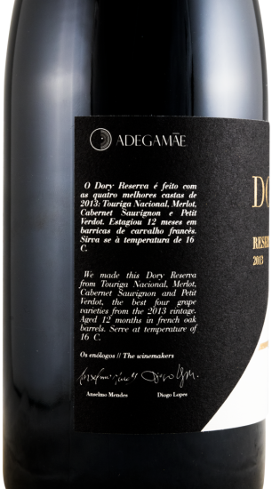 2013 Dory Reserva red