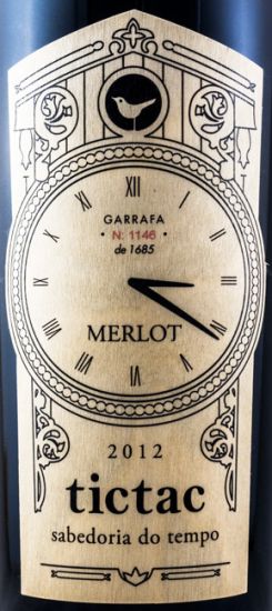 2012 Tictac Sabedoria do Tempo Merlot tinto