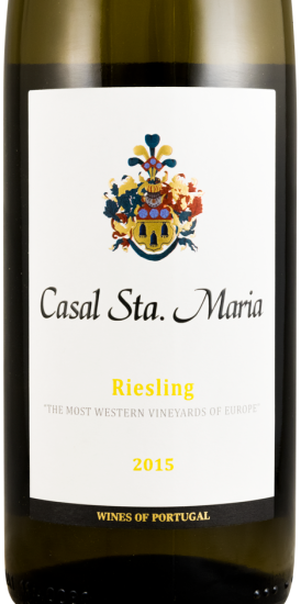 2015 Casal Sta. Maria Riesling Projecto branco