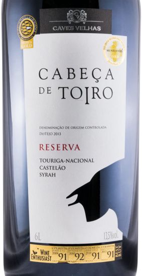 2013 Cabeça de Toiro Reserva red 6L