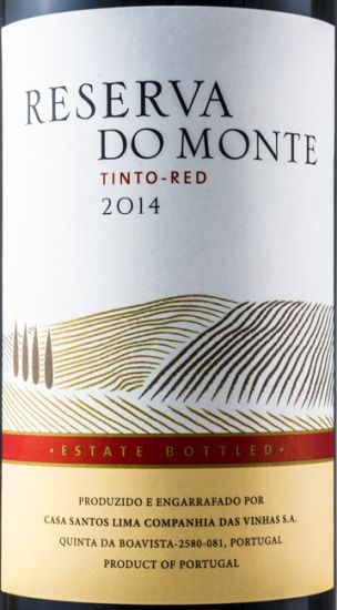 2014 Casa Santos Lima Reserva do Monte red