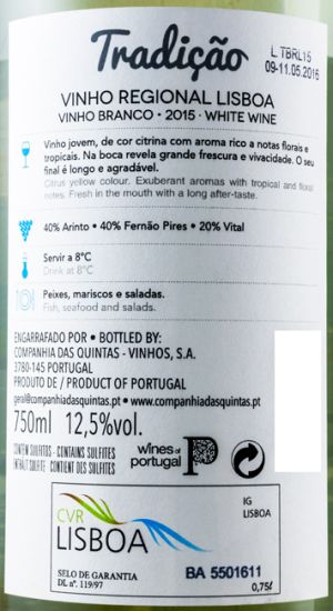 2015 Tradição white