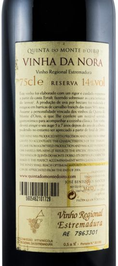 2001 Quinta do Monte d'Oiro Vinha da Nora Reserva red