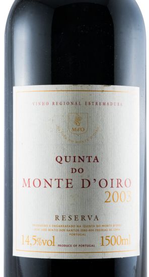 2003 Quinta do Monte d'Oiro Reserva tinto 1,5L