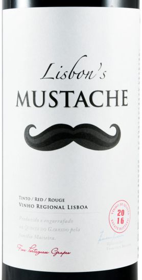 2016 Lisbon's Mustache tinto