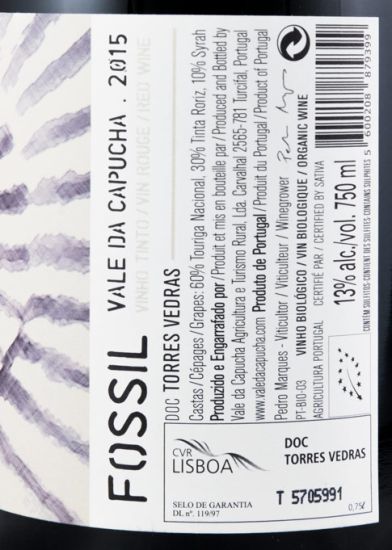 2015 Vale da Capucha Fossil red