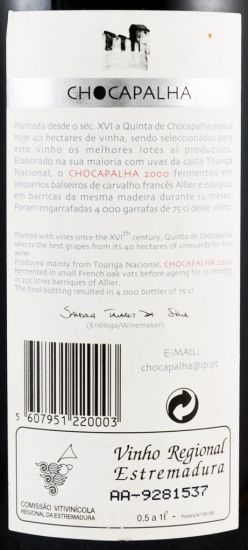 2000 Quinta de Chocapalha red