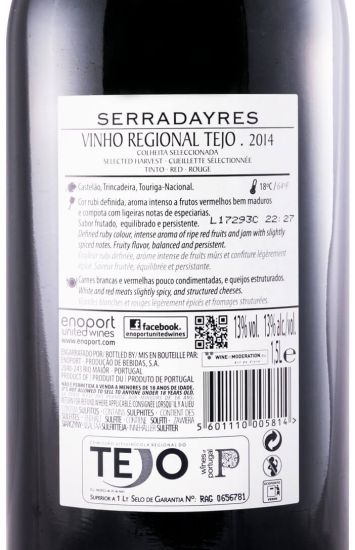 2014 Serradayres red 1.5L