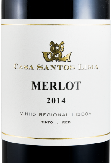 2014 Casa Santos Lima Merlot red