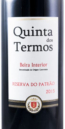 2015 Quinta dos Termos Reserva do Patrão red