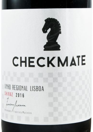 2016 Checkmate Syrah tinto