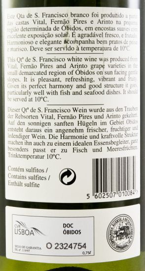 2016 Quinta de S. Francisco branco
