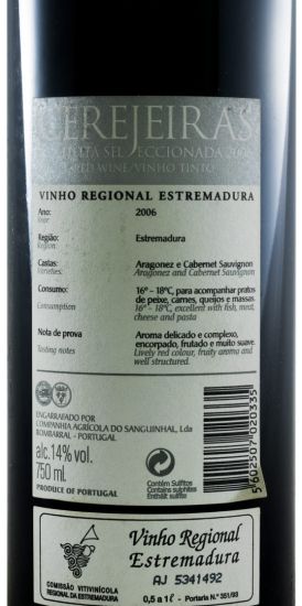 2006 Quinta das Cerejeiras Colheita Seleccionada tinto