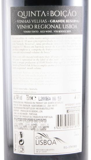 2015 Quinta do Boição Grande Reserva red