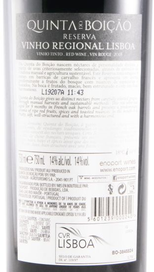 2018 Quinta do Boição Reserva tinto
