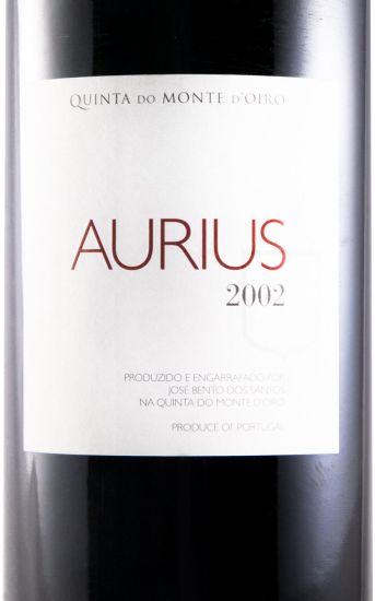 2002 Quinta do Monte d'Oiro Aurius red