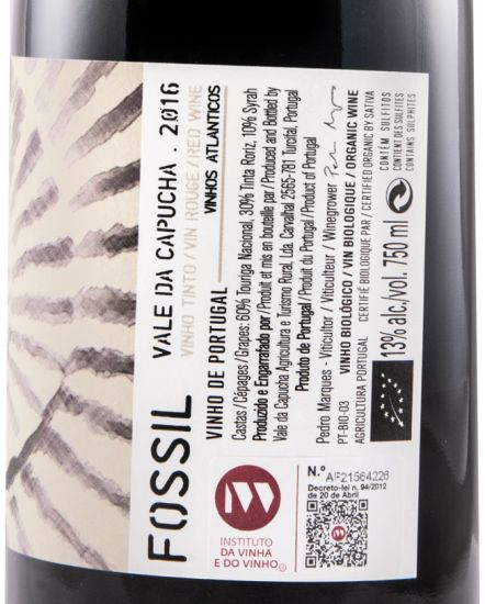 2016 Vale da Capucha tinto