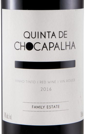 2016 Quinta de Chocapalha red
