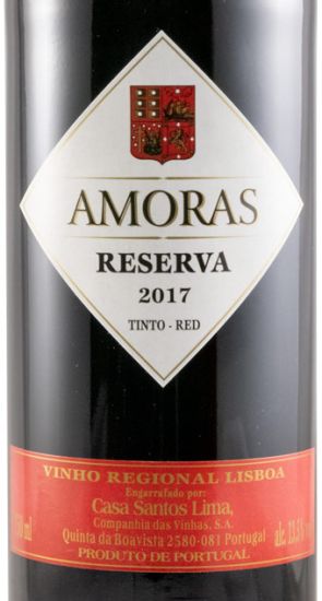 2017 Casa Santos Lima Amoras Reserva tinto