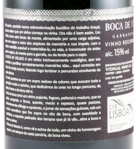 2011 Boca de Veludo red