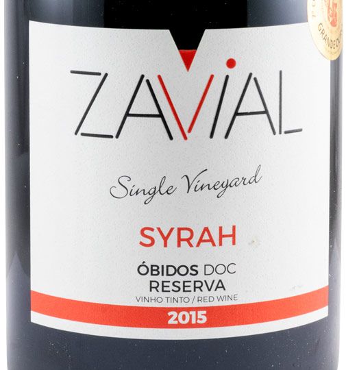 2015 Zavial Syrah red