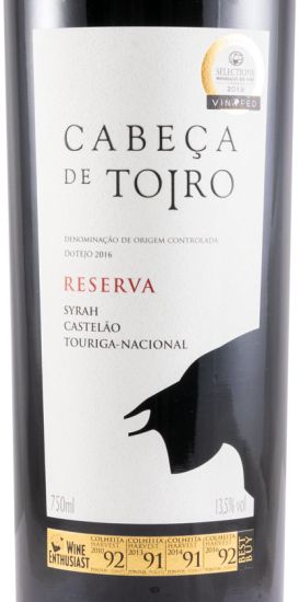 2016 Cabeça de Toiro Reserva tinto