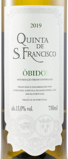2019 Quinta de S. Francisco white