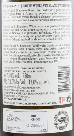 2019 Quinta de S. Francisco white