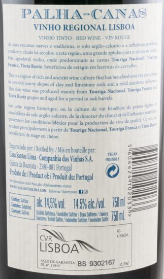2017 Casa Santos Lima Palha-Canas tinto