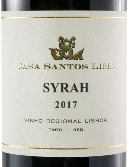 2017 Casa Santos Lima Syrah red