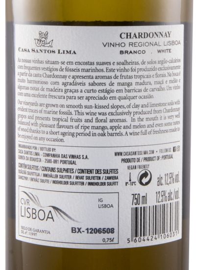 2020 Casa Santos Lima Chardonnay branco