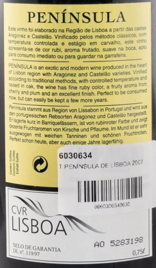 2007 Península de Lisboa tinto