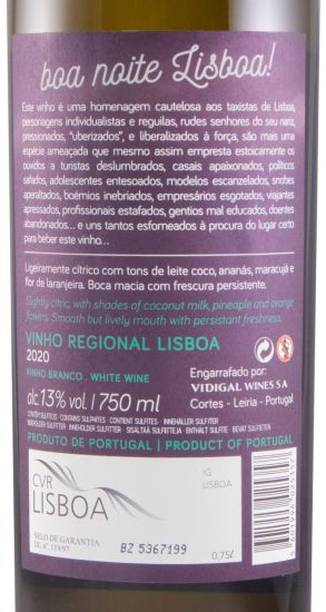 2020 Boa Noite Lisboa white